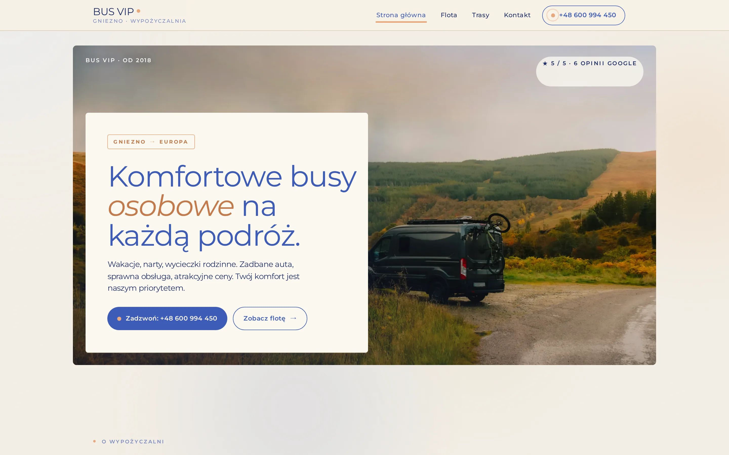 Strona BUS VIP Gniezno
